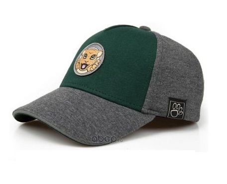 Picture of Jaguar Kids Growler Cap in Grey & Green