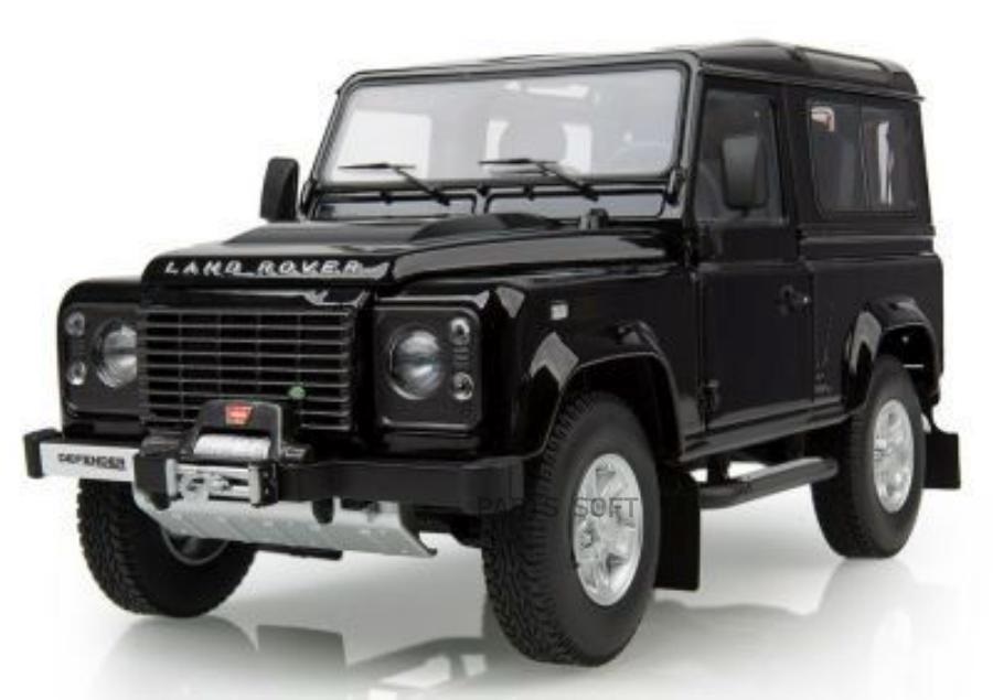 Picture of Land Rover Defender 90 Model 1:18 Scale in Black