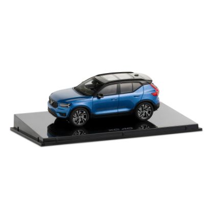 Picture of Volvo XC40 Model 1:43 Scale in Bursting Blue