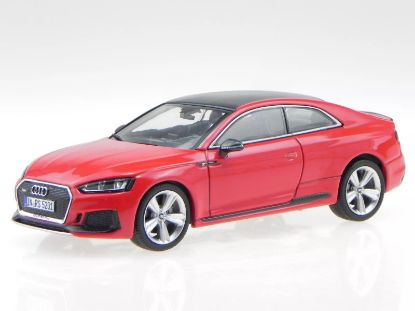 Picture of Audi RS5 Coupe 1:43 Model in Misano Red