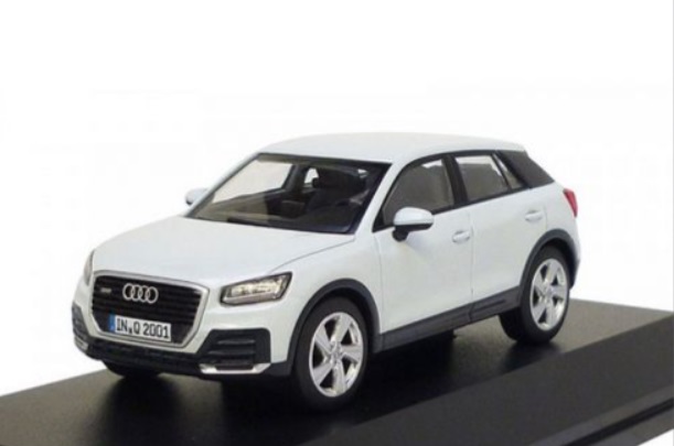 Picture of Audi Q2 Model 1:43 Scale in Glacier White 