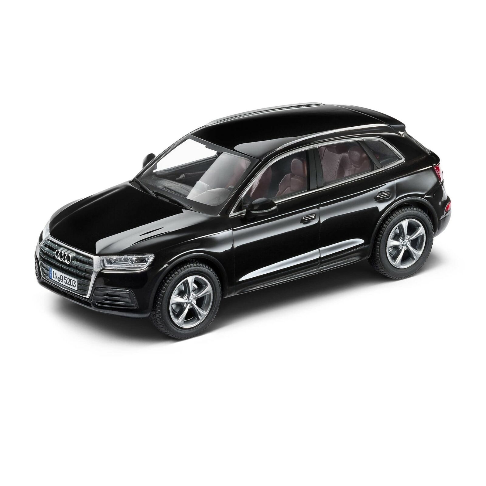 Picture of Audi Q5 Model 1:43 Scale in Mystic Black