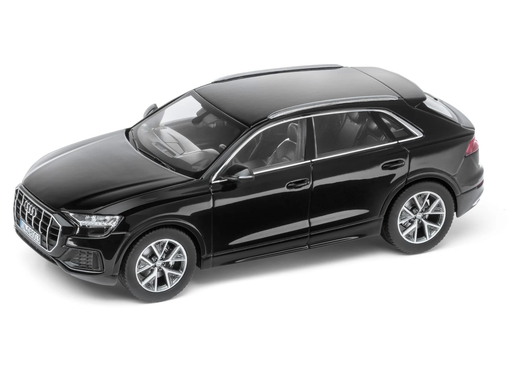 Picture of Audi Q8 Model 1:43 Scale in Orca Black