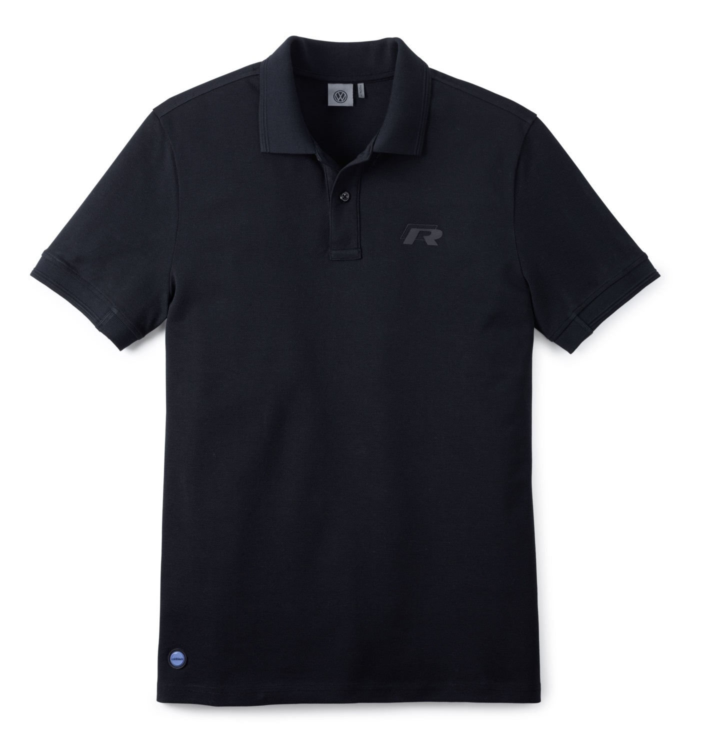 Picture of Volkswagen Mens Polo Shirt from 'R' Collection in Black 3XL