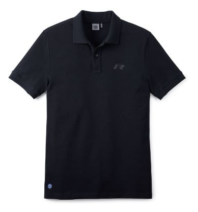 Picture of Volkswagen Mens Polo Shirt from 'R' Collection in Black 3XL