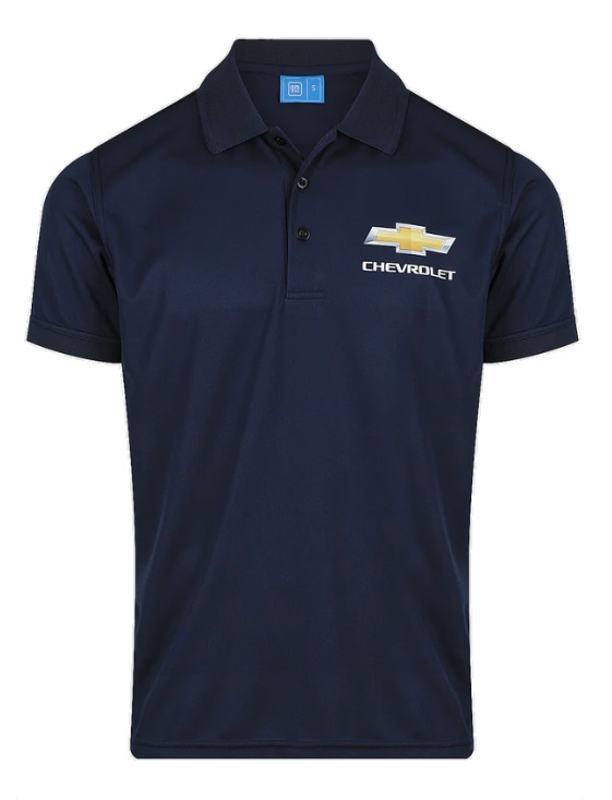 Picture of Chevrolet Mens Polo Shirt Blue