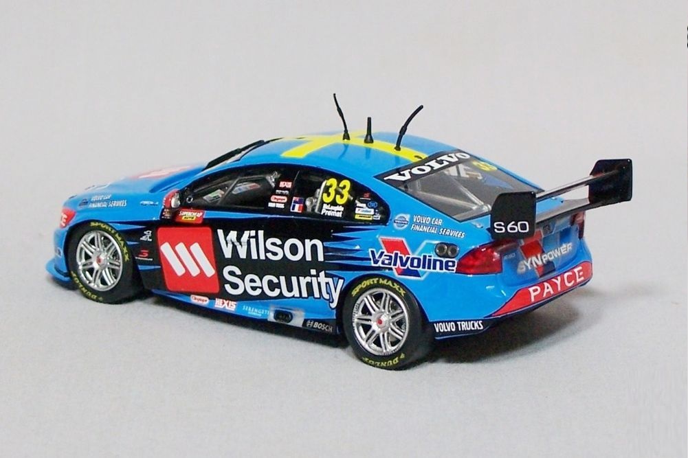 Picture of Volvo S60 V8 Supercar #33 Model in 1:43 Scale