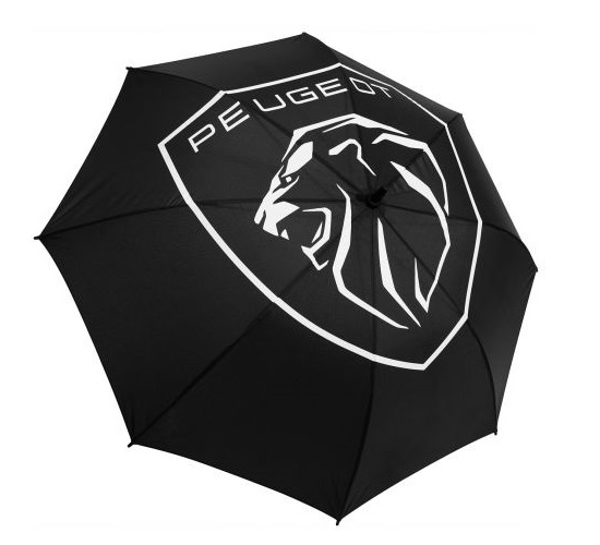 Picture of Peugeot Logo Umbrella in Black