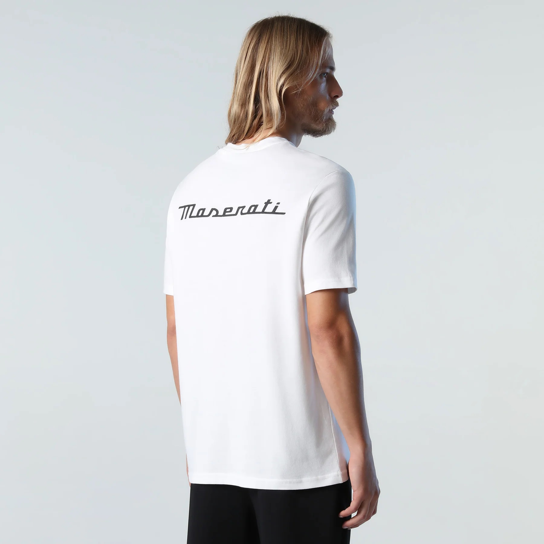 Picture of Maserati X North Sails White T-Shirt for Men