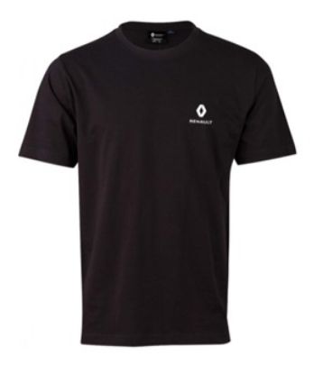 Picture of Renault Logo Mens T-Shirt in Black