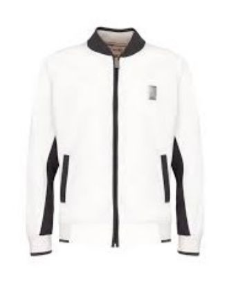 Picture of Maserati Sweatshirt front Zip in White Medium