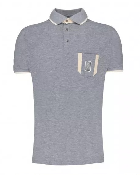 Picture of Maserati Classic Mens Polo Shirt XL
