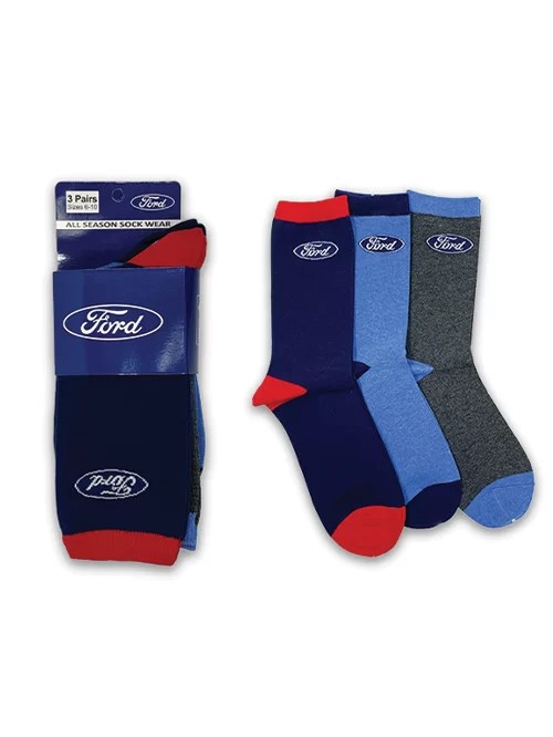 Picture of Ford 3-Sock Pack