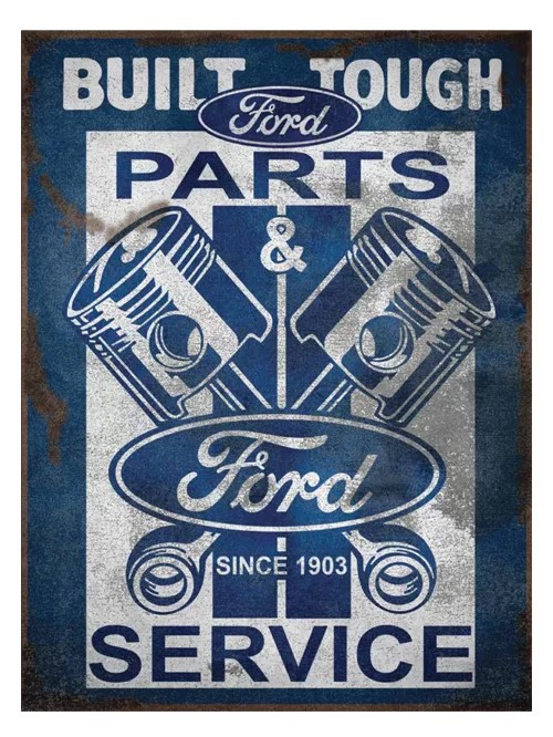 Picture of Ford Vintage Tin Sign