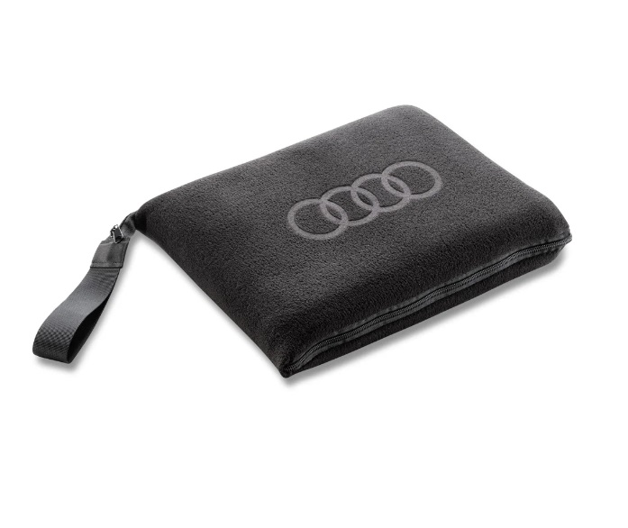 Picture of Audi Fleece Travel Blanket in Black