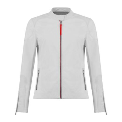 Picture of Audi Sport Womens Softshell Jacket in White