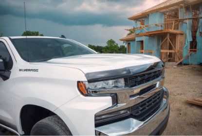 Picture of Bonnet Protector in Dark Smoke for Chevrolet Silverado 1500