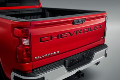 Picture of Tailgate Lettering in Black for Chevrolet Silverado