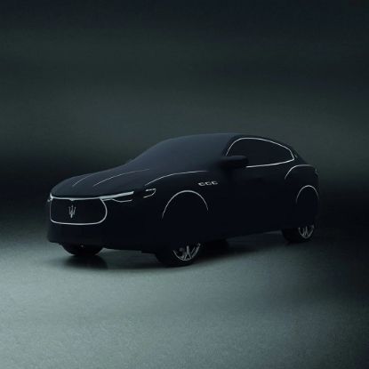 Picture of Indoor Car Cover for Maserati Levante in Zegna Design