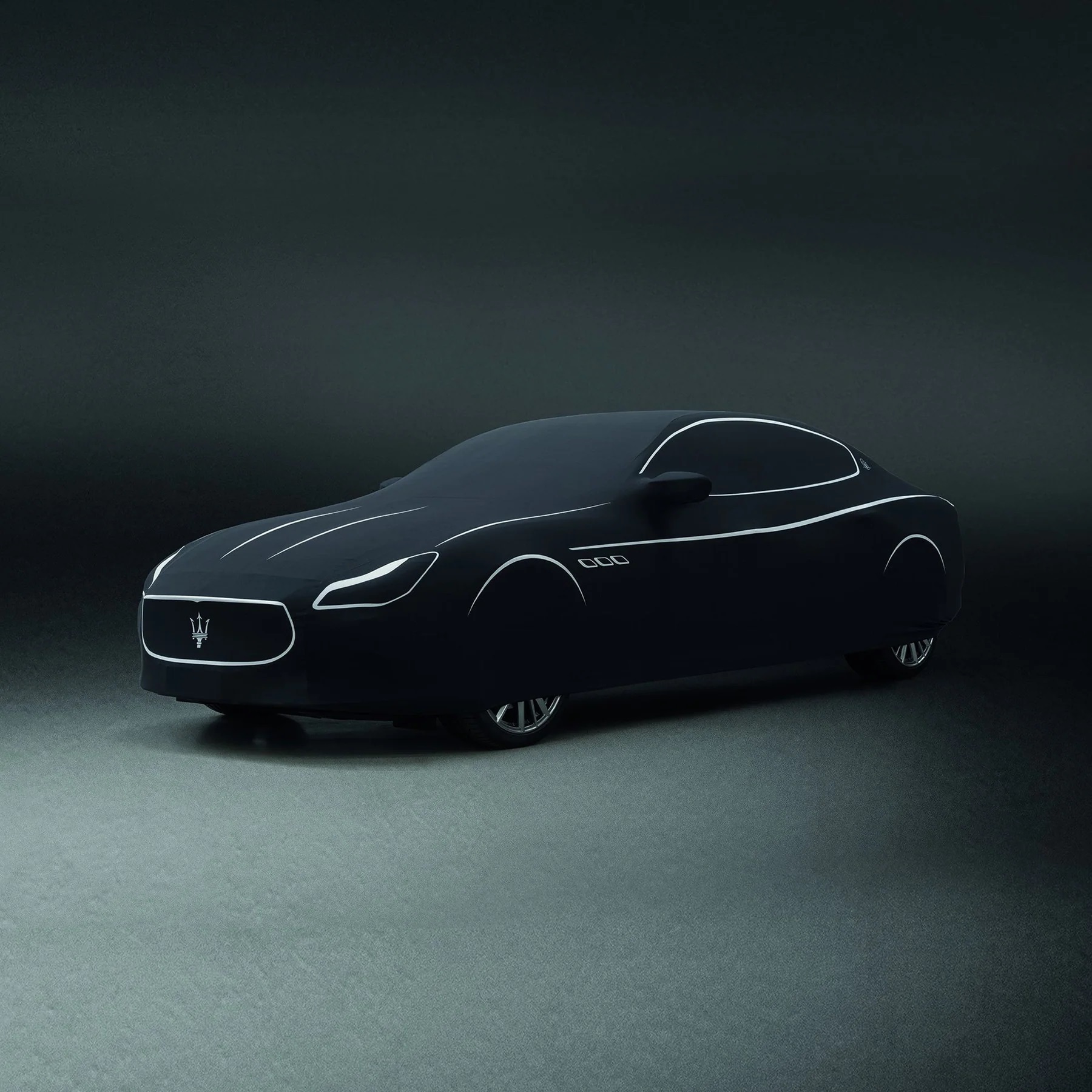 Picture of Indoor Car Cover for Maserati Quattroporte in Zegna Design