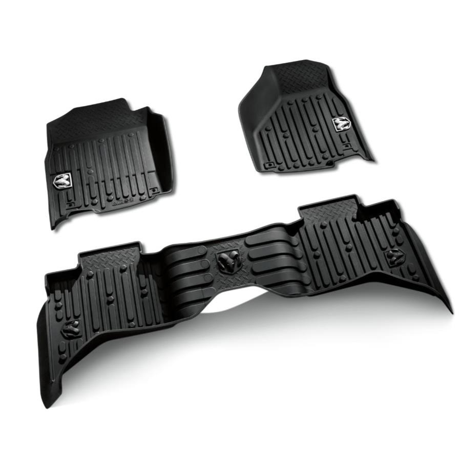 Picture of Rubber Floor Mats RAM Crew Cab