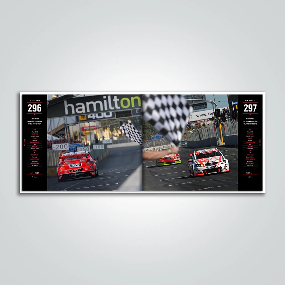 Picture of 500 Championship Race Wins For Holden Commodore Book