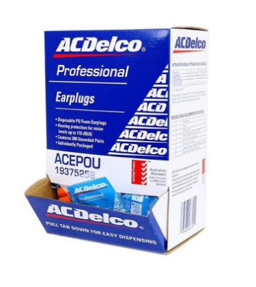 Picture of AC Delco Disposable Earplugs 200 Pack