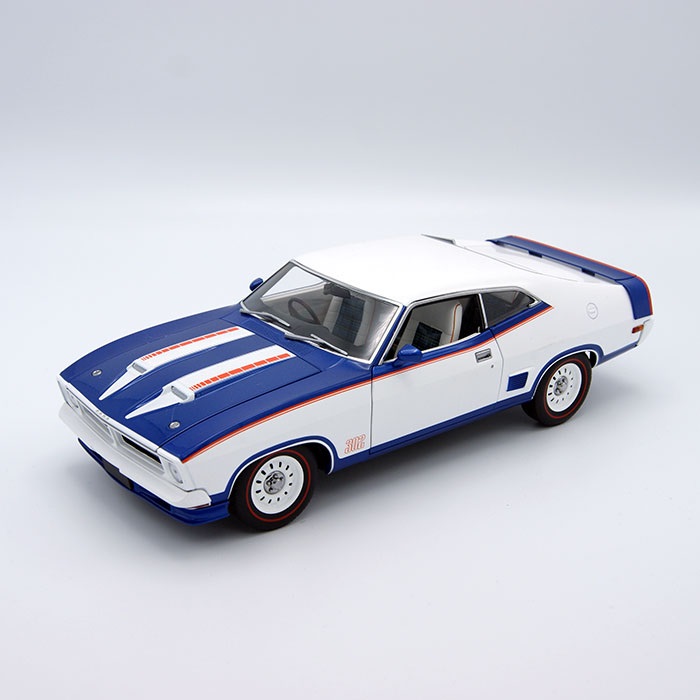 Picture of Ford XB Falcon Apollo Blue with Polar White Model 1:18 Scale