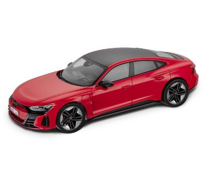 Picture of Audi RS e-tron GT in Tango Red 1:18 Scale Model