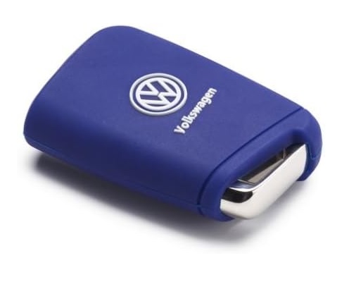 Picture of Volkswagen Golf VII Silicon Key Cover in Blue