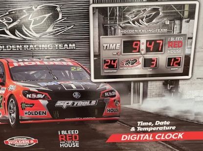 Picture of Holden HRT Garage Digital Wall Clock