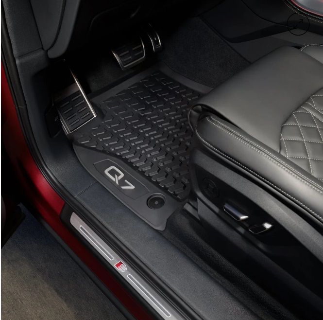 Picture of All-Weather Floor Mats, Front, for Audi Q7