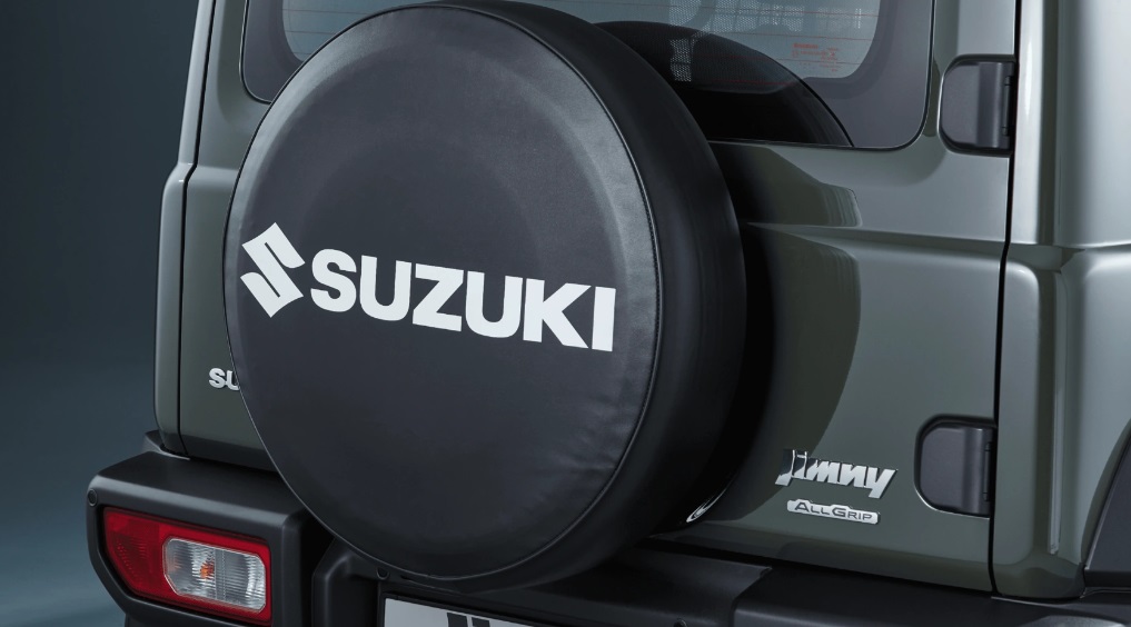 Picture of Rear Spare Wheel Cover, Soft, for Suzuki Jimny 