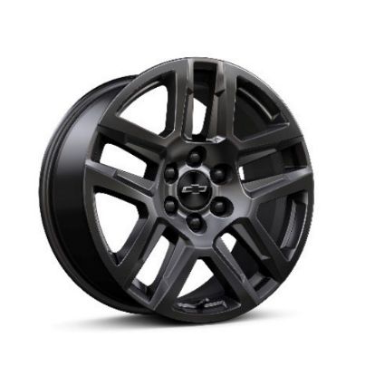 Picture of Alloy Wheel 20x9" in High Gloss Black for Chevrolet Silverado