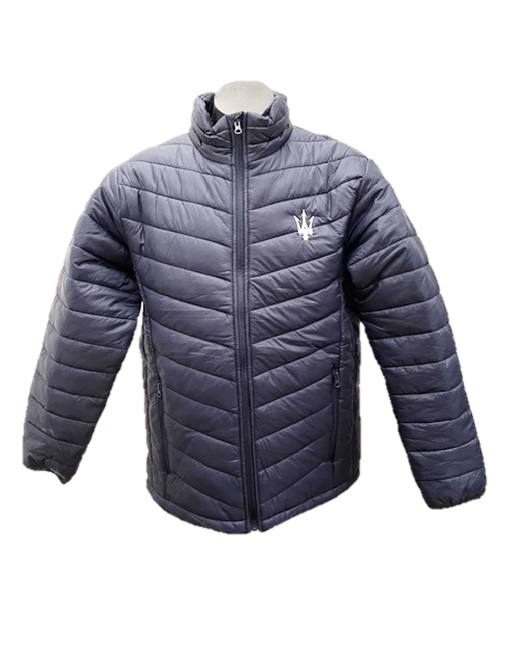 Picture of Maserati Puffer Jacket in Blue for Men