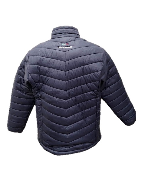 Picture of Maserati Puffer Jacket in Blue for Men