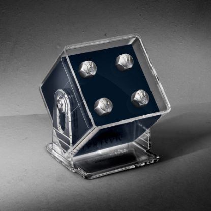 Picture of Tyre Valve Caps Set Maserati
