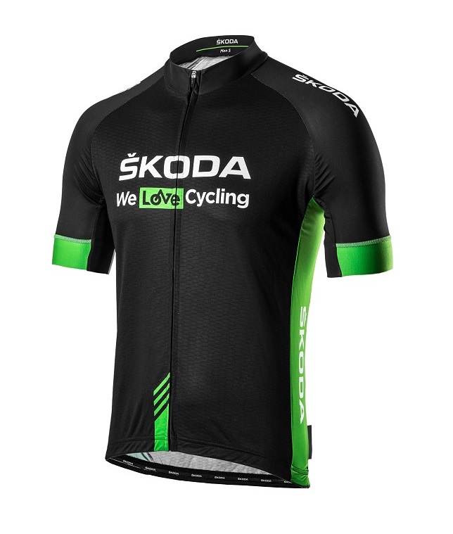 Picture of Men’s Skoda Cycling Bike Jersey 'We Love Cycling'