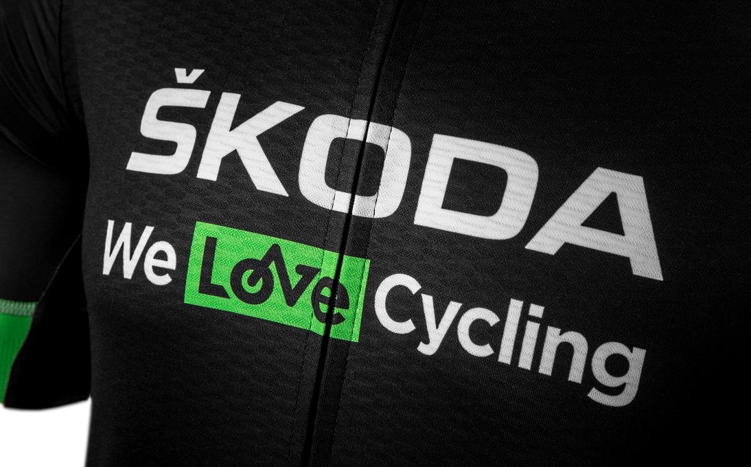 Picture of Men’s Skoda Cycling Bike Jersey 'We Love Cycling'