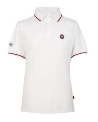 Picture of Jaguar Mens Growler Polo Shirt in White