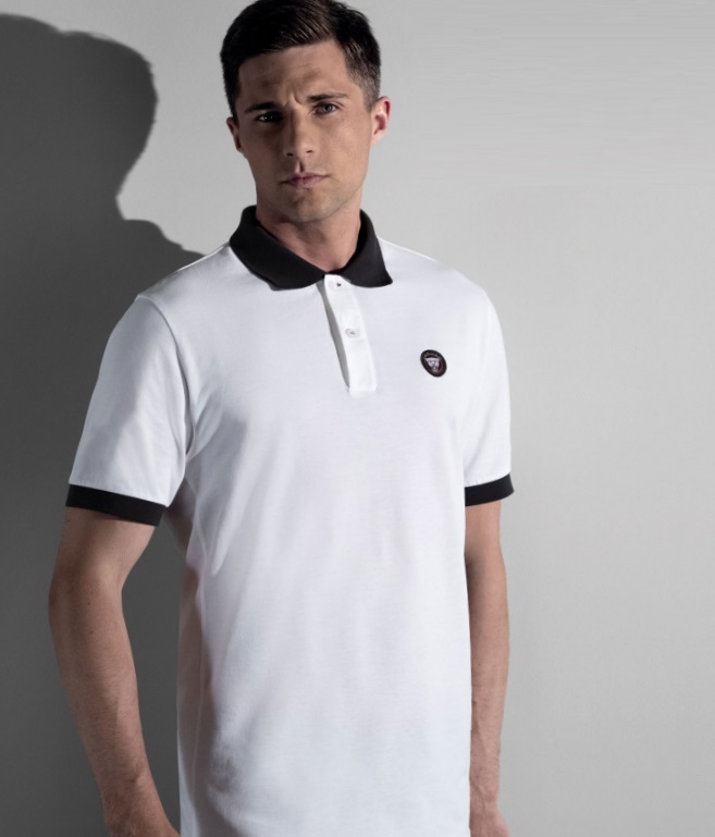 Picture of Men's Accent Collar Polo Shirt by Jaguar