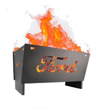 Picture of Fire Pit / Ice Bucket Cooler in Ford Script Design