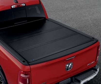 Picture of Hard Folding Tonneau Cover for RAM 1500 - 5'7" Bed with Rambox