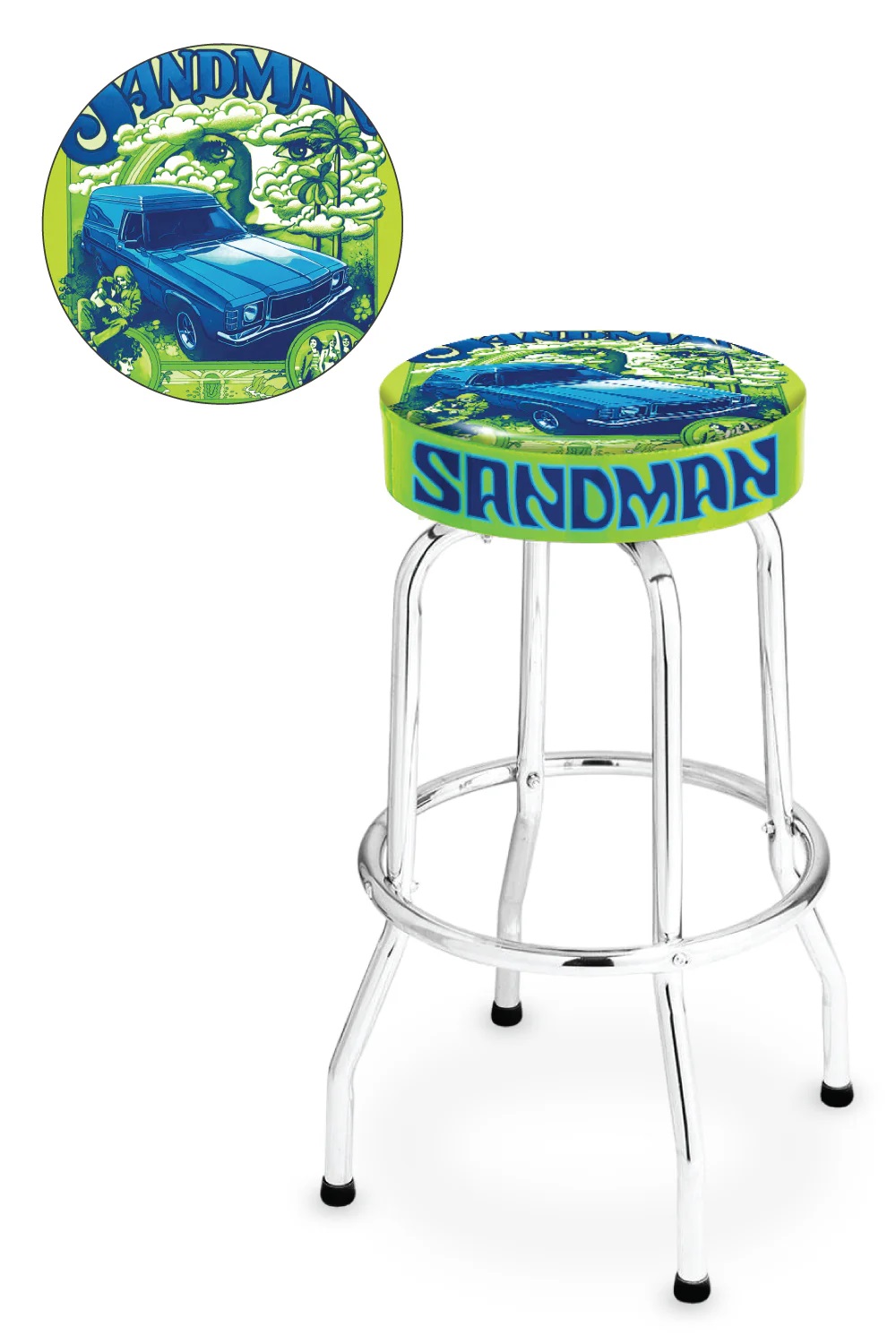 Picture of Sandman Bar Stool Green