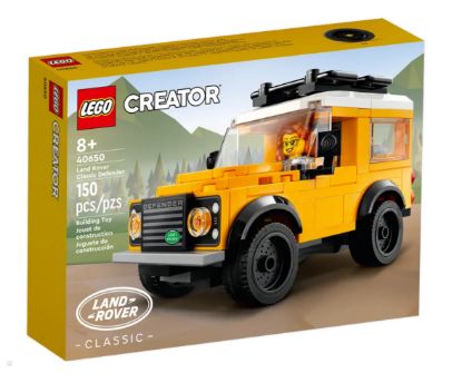 Picture of Land Rover Classic Defender Lego - Yellow