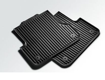 Picture of All-Weather Floor Mats, Rear, Audi A6/A7 2011-2018 