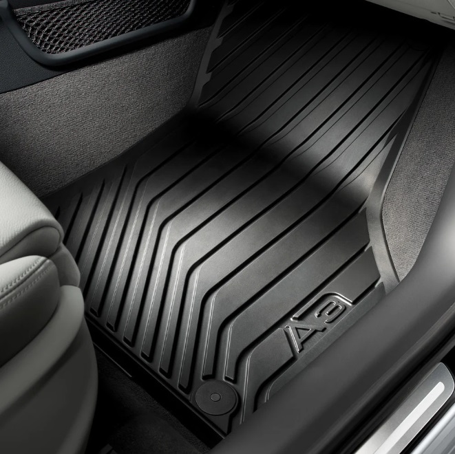 Picture of Rubber Floor Mats Audi A3 2015-2020