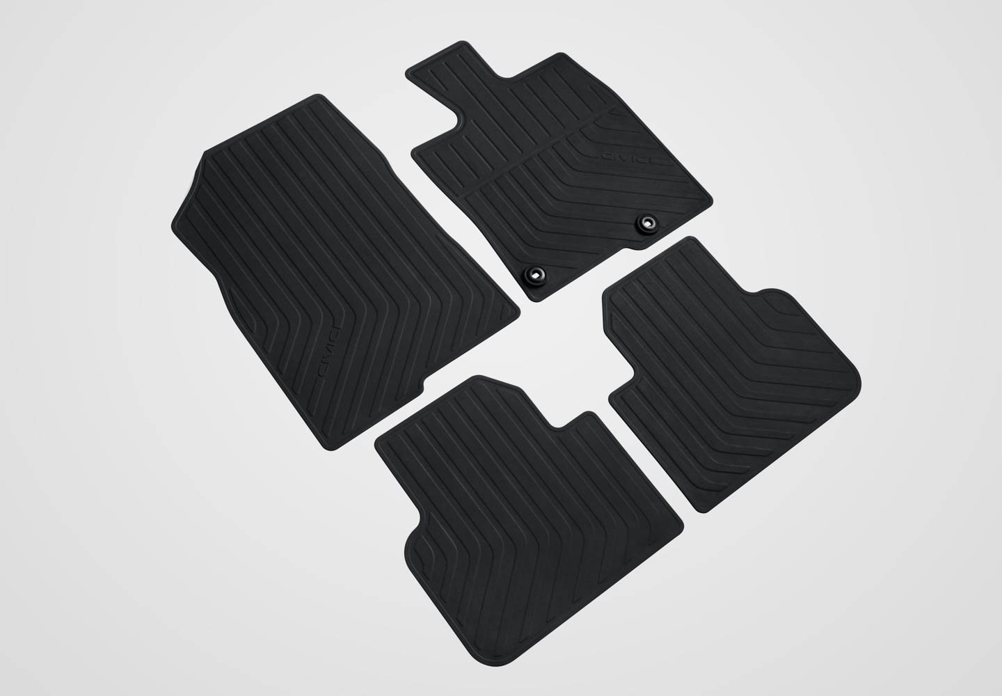 Picture of Rubber Floor Mats Honda Civic 2022+