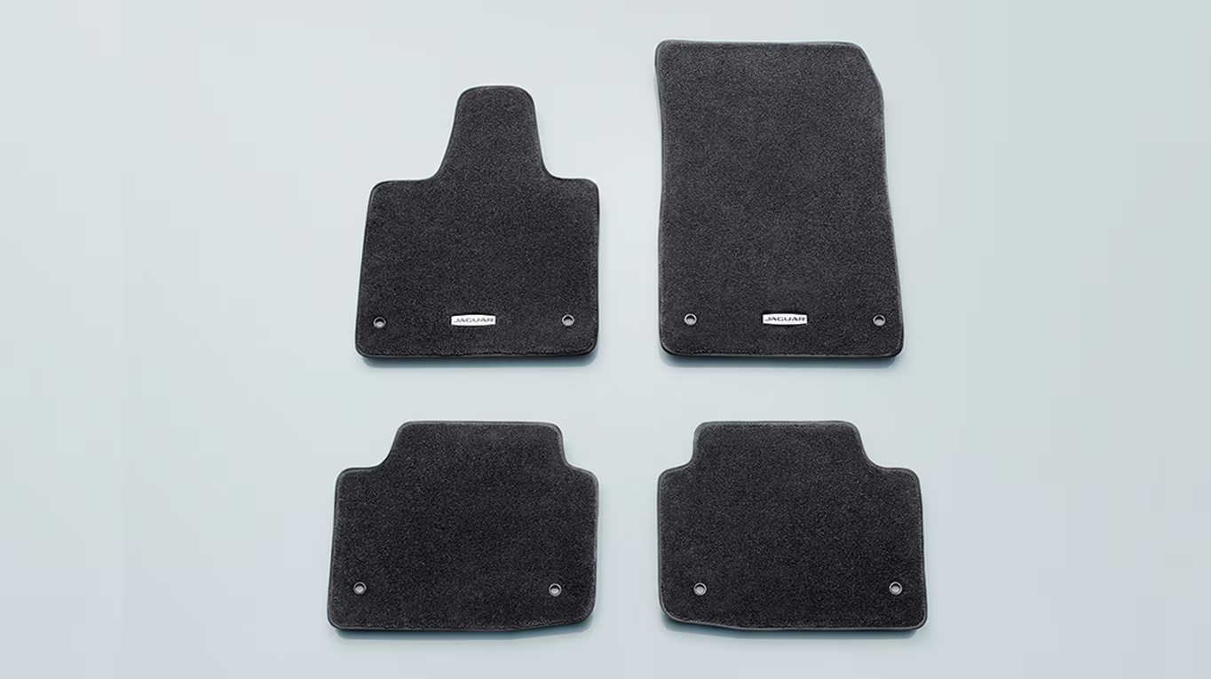 Picture of Carpet Floor Mats for Jaguar I-Pace in Ebony