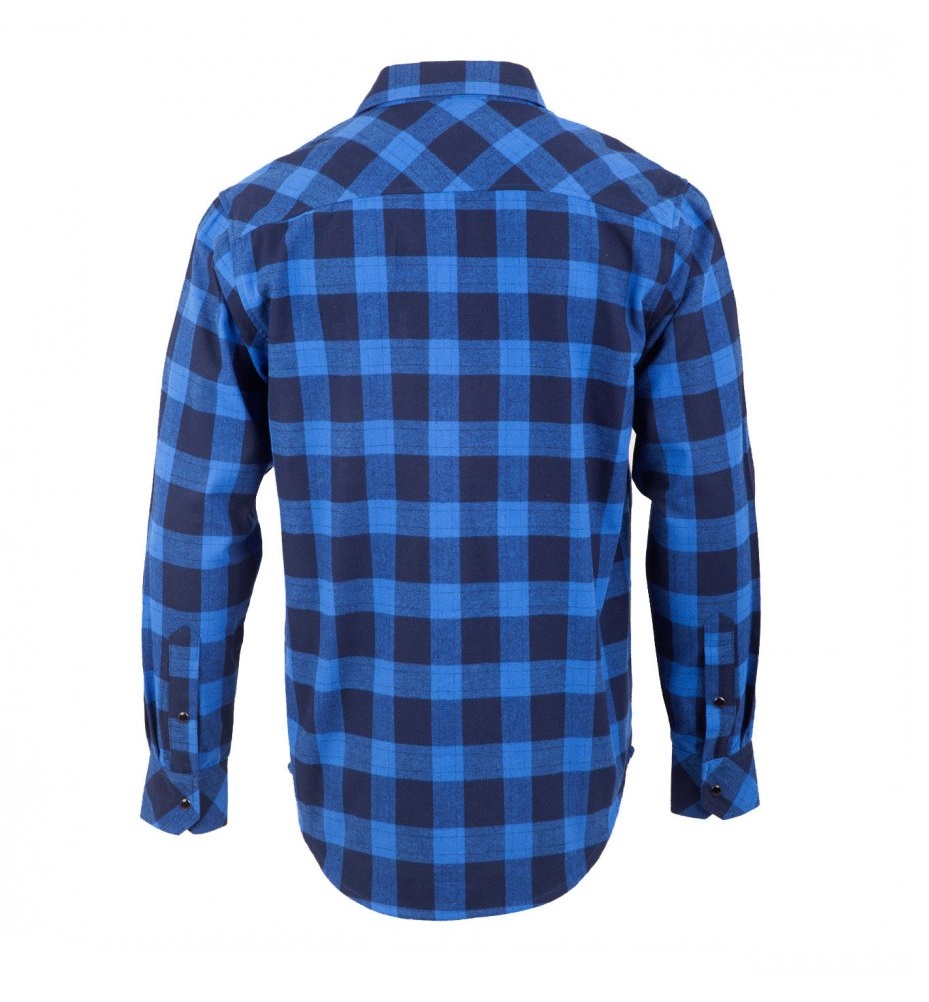 Picture of Classic Flannel Shirt Blue RAM